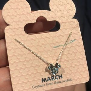 March Disneyland necklace